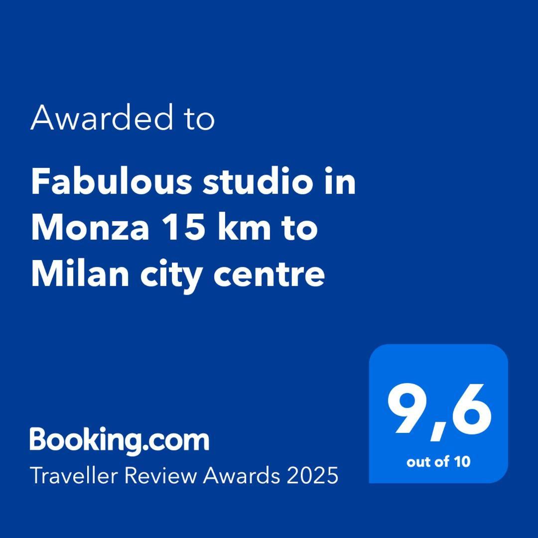 Fabulous Studio In Monza 15 Km To Milan City Centre Extérieur photo